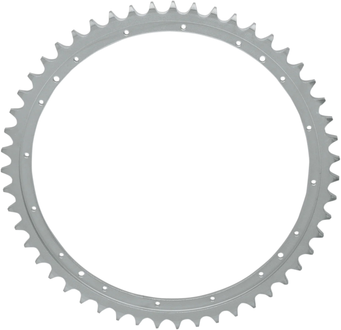 DragSpecialties Rear Wheel Sprocket - 51 Tooth - Big Twin - Zinc 72829P - Side View