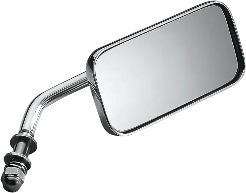 DragSpecialties Rectangular Mirror - 2 x 4.25" 60-0011D-BC515 - Side View