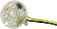 Load image into Gallery viewer, DragSpecialties Red LED for Chrome Marker Lights 20-6589-RLED - Side View