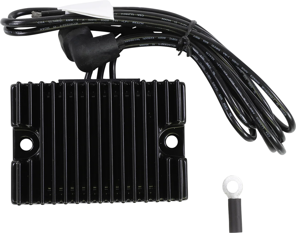 DragSpecialties Regulator - BT '89-'99 - Black 74519-88BLK - Main Product View