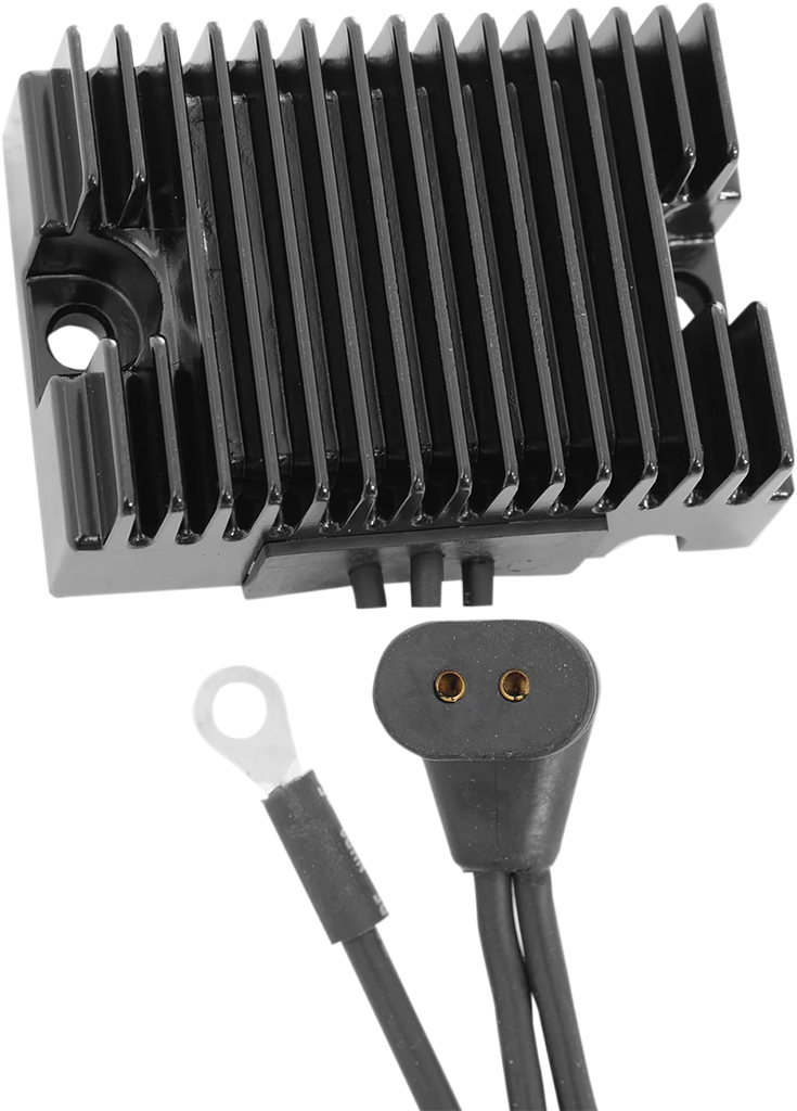 DragSpecialties Regulator - Big Twin '76-'80 - Black 74512-79BK - Main Product View