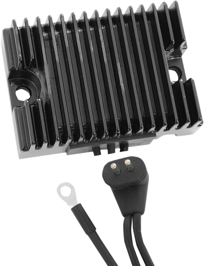 DragSpecialties Regulator - Big Twin '81-'88 - Black 74516-86BK - Main Product View