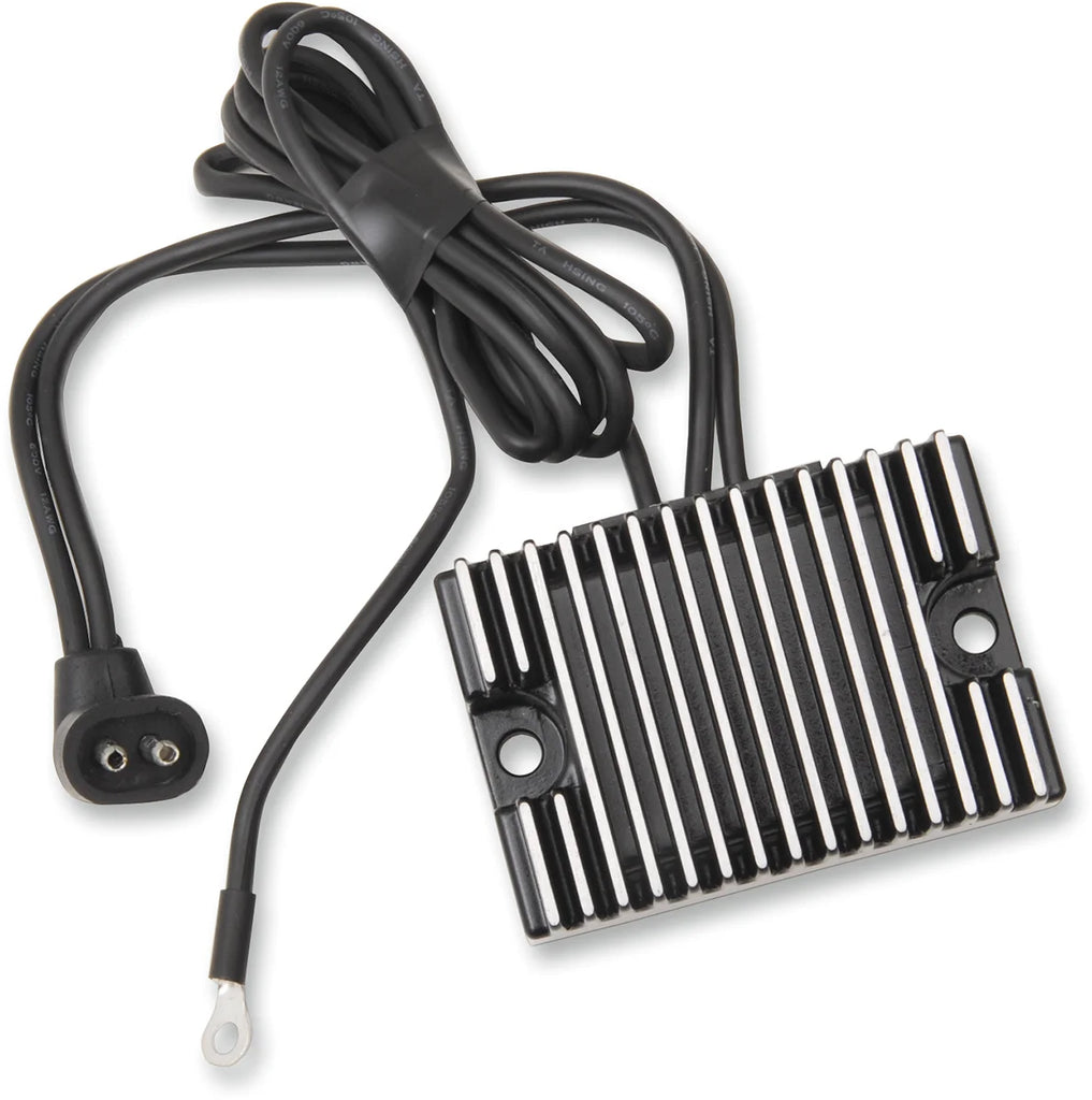 DragSpecialties Regulator - Big Twin '89-'99 - Black 74519-88BK - Main Product View