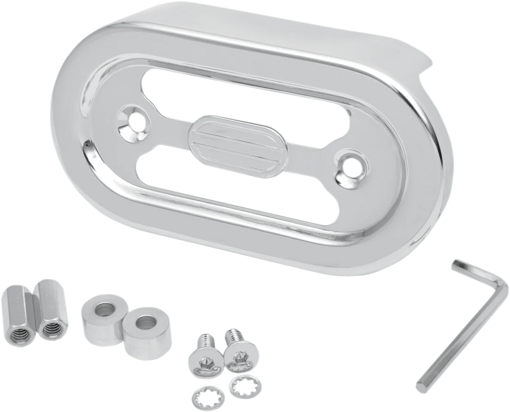 DragSpecialties Regulator Cover -Harley Davidson - Chrome 19-0389 - Main Product View