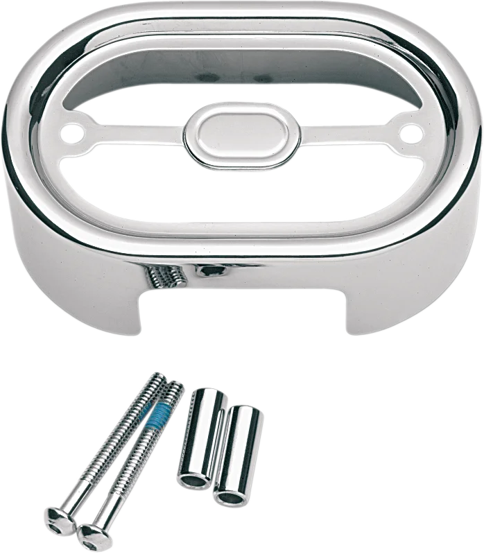 DragSpecialties Regulator Cover -Harley Davidson - Chrome 19-0398-BLB1 - Main Product View
