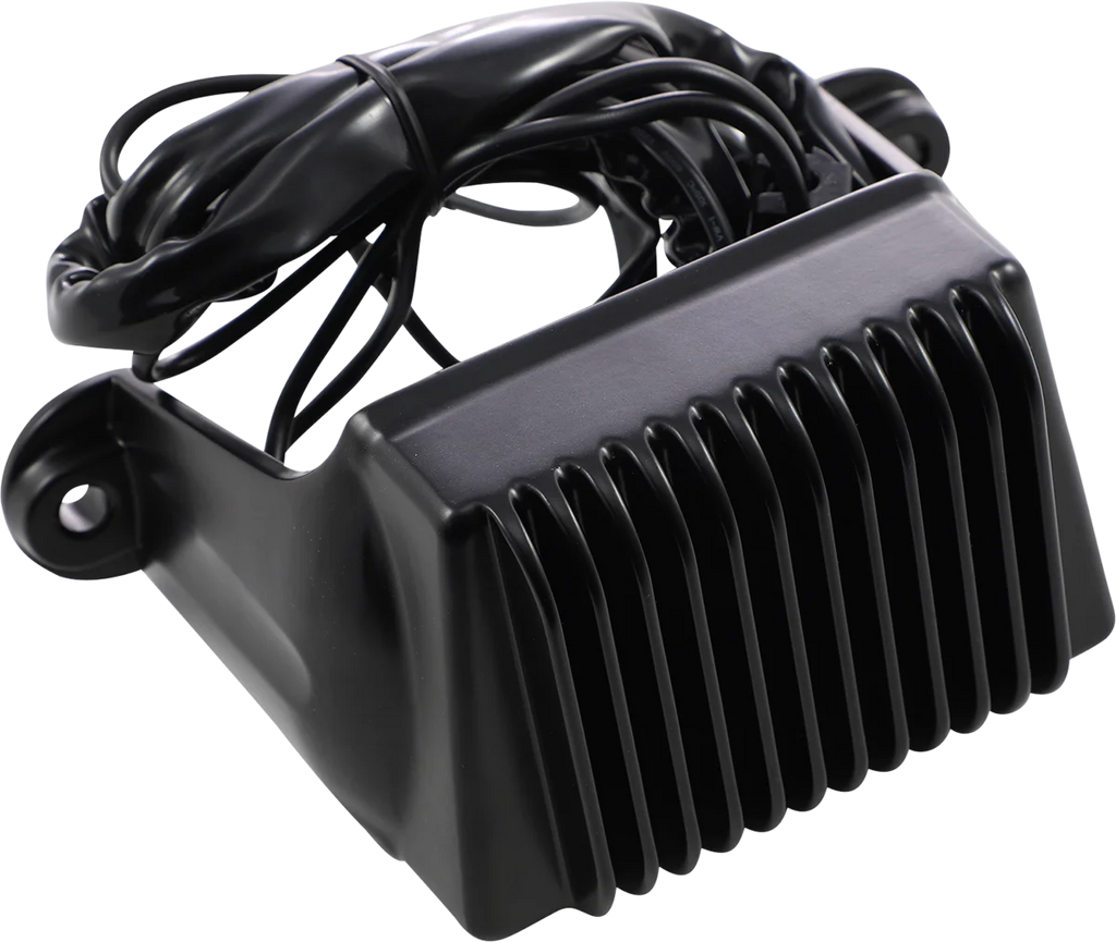 DragSpecialties Regulator - FL '02-'03 - Black 74505-02BLK - Main Product View