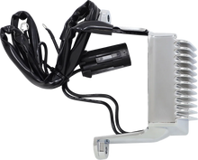 Load image into Gallery viewer, DragSpecialties Regulator - FL '02-'03 - Chrome 74622-02CHR - Side View