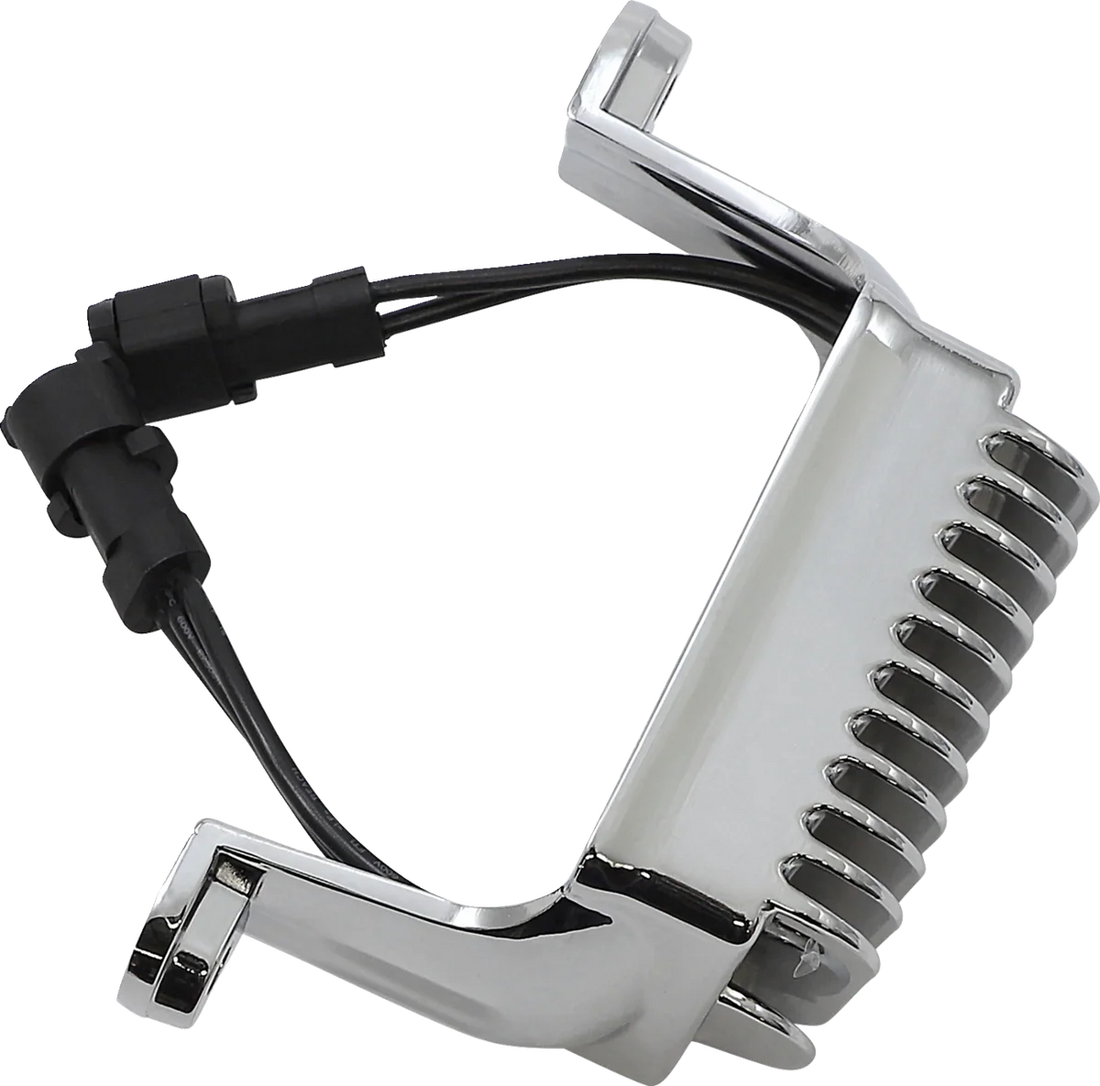 DragSpecialties Regulator - FL '09-'16 - Chrome 74622-09CHR - Side View