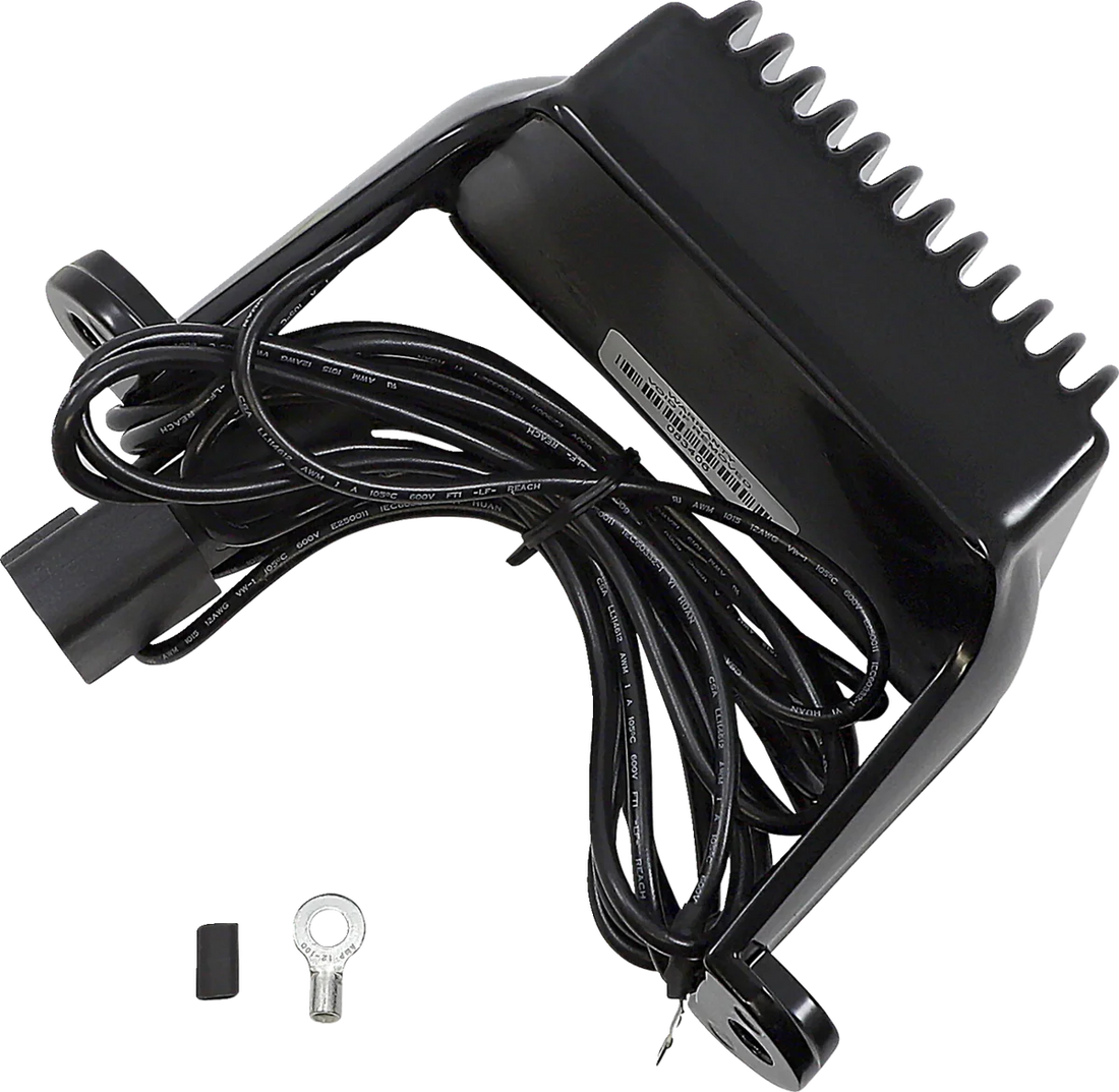 DragSpecialties Regulator - FL '99-'01 - Black 74505-97BLK - Side View