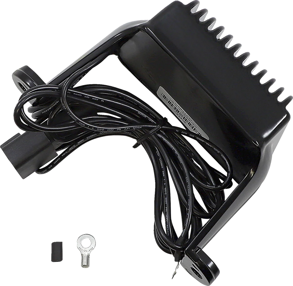 DragSpecialties Regulator - FL '99-'01 - Black 74505-97BLK - Side View