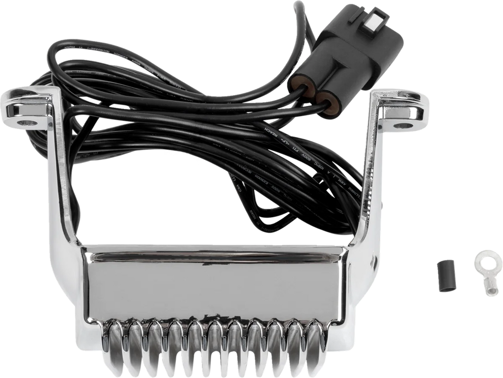 DragSpecialties Regulator - FL '99-'01 - Chrome 74505-97CHR - Side View