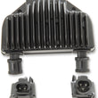 Load image into Gallery viewer, DragSpecialties Regulator - FXD '08-'17 - Black 74631-08 - Main Product View