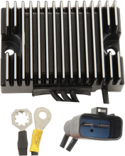 Load image into Gallery viewer, DragSpecialties Regulator - FXD '99-'03 - Black 74518-99A - Main Product View
