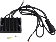 Load image into Gallery viewer, DragSpecialties Regulator - FX/FLST '00 - Black 74512-00 - Side View