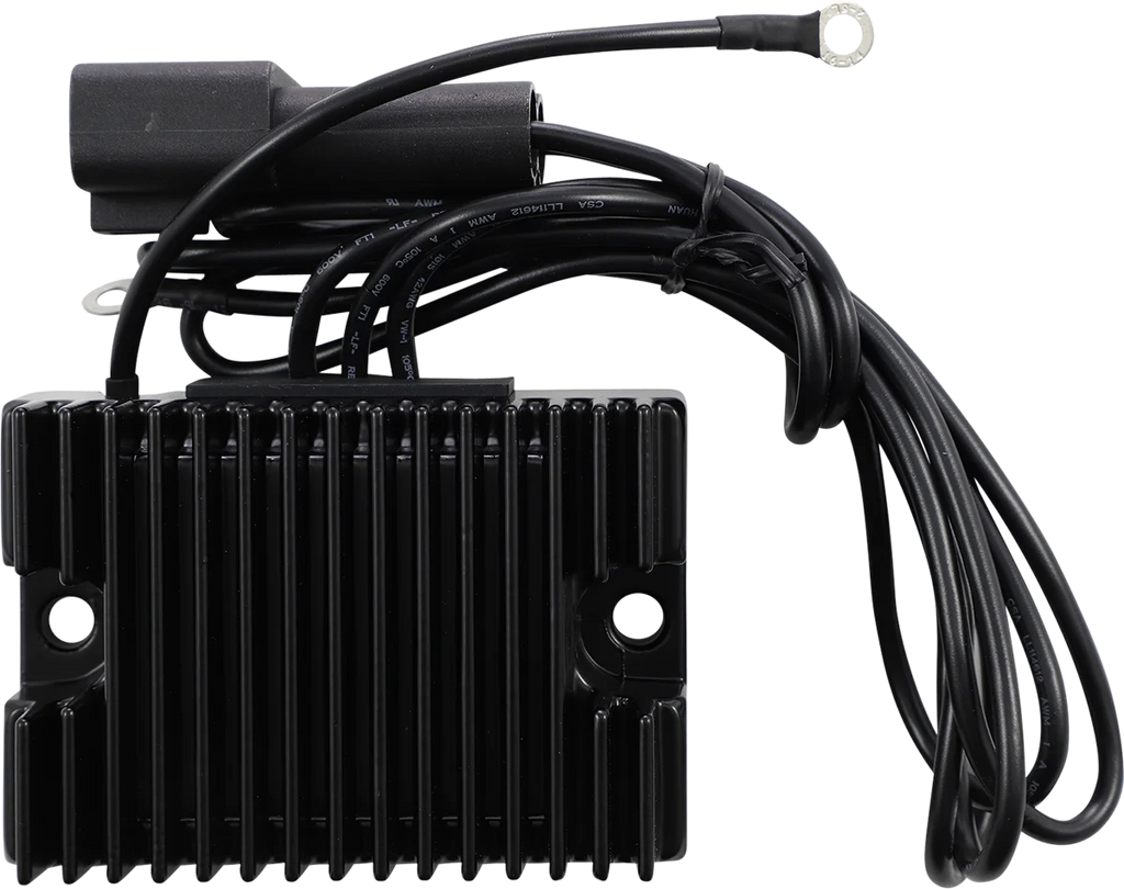 DragSpecialties Regulator - FX/FLST '00 - Black 74512-00BLK - Main Product View
