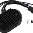 Load image into Gallery viewer, DragSpecialties Regulator - FX/FLST '01-'06 - Black 74540-01BLK - Main Product View