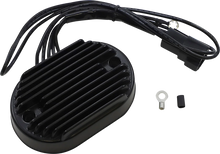 Load image into Gallery viewer, DragSpecialties Regulator - FX/FLST '01-'06 - Black 74540-01BLK - Main Product View