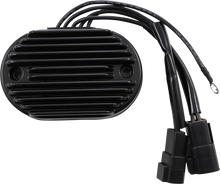 Load image into Gallery viewer, DragSpecialties Regulator - FX/FLST '07 - Black 74540-07BLK - Main Product View