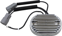 Load image into Gallery viewer, DragSpecialties Regulator - FX/FLST '07 - Chrome 74610-07 - Side View
