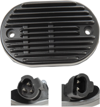 Load image into Gallery viewer, DragSpecialties Regulator - FX/FLST '08-'10 - Black 74540-08 - Main Product View