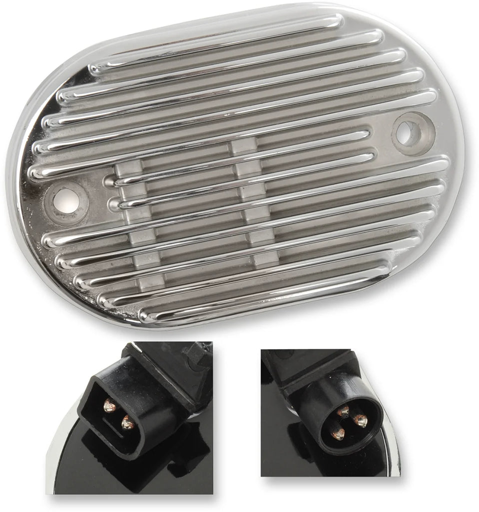 DragSpecialties Regulator - FX/FLST '08-'10 - Chrome 74610-08 - Main Product View