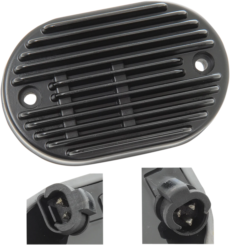 DragSpecialties Regulator- FXS/FLST '11-'17 - Black 74540-11 - Main Product View