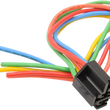 Load image into Gallery viewer, DragSpecialties Relay Socket Assembly - Black Wires MC-DRAG041 - Side View