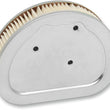 Load image into Gallery viewer, DragSpecialties Replacement Air Filter - S&amp;S Teardrop Air Cleaner E14-0312DS - Side View