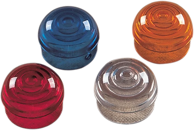 DragSpecialties Replacement Amber Lens - DDS282040/1 20-6589AL-HC3 - Side View