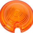 Load image into Gallery viewer, DragSpecialties Replacement Amber Lens for Bullet Light 165075-HC3 - Main Product View