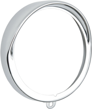 Load image into Gallery viewer, DragSpecialties Replacement Bezel - Chrome L20-6084R - Side View