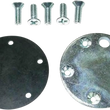 Load image into Gallery viewer, DragSpecialties Replacement Blockoff Plate with Gasket 012912 - Main Product View