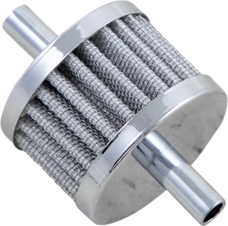 DragSpecialties Replacement Crankcase Dual Inlet Breather Filter 35-0317-BC142 - Main Product View