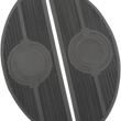 Load image into Gallery viewer, DragSpecialties Replacement Floorboard Rubber - Half-Moon 17-0418R-HC4 - Main Product View