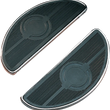 Load image into Gallery viewer, DragSpecialties Replacement Floorboard Rubber - Half-Moon 17-0418R-HC4 - Side View