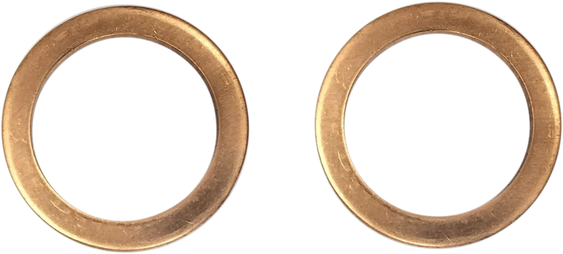 DragSpecialties Replacement Fork Damper Tube Mount Washers C23-0237NU-2W - Side View