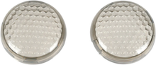 Load image into Gallery viewer, DragSpecialties Replacement Lens - Smoke - Honeycomb 20-6578-SL - Main Product View