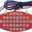 Load image into Gallery viewer, DragSpecialties Replacement Maltese LED Board 28-6066-A - Side View