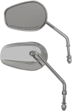 Load image into Gallery viewer, DragSpecialties Replacement Mirrors - Long Stem - Chrome M60-6386C - Main Product View