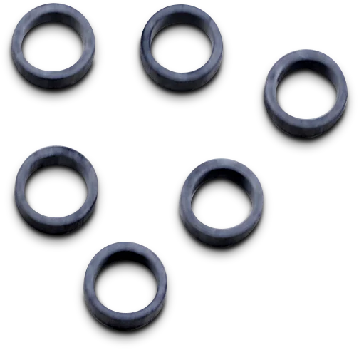 DragSpecialties Replacement Oil Line Seals - 6-Pack 600 - Main Product View