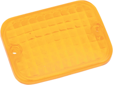 Load image into Gallery viewer, DragSpecialties Replacement Rectangular Lens - Amber 165177 - Main Product View