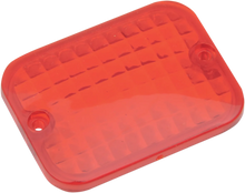 Load image into Gallery viewer, DragSpecialties Replacement Rectangular Lens - Red 165176 - Main Product View