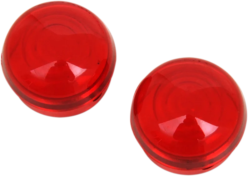 DragSpecialties Replacement Red Lens - DS-282040/1 20-6589RL-HC3 - Main Product View