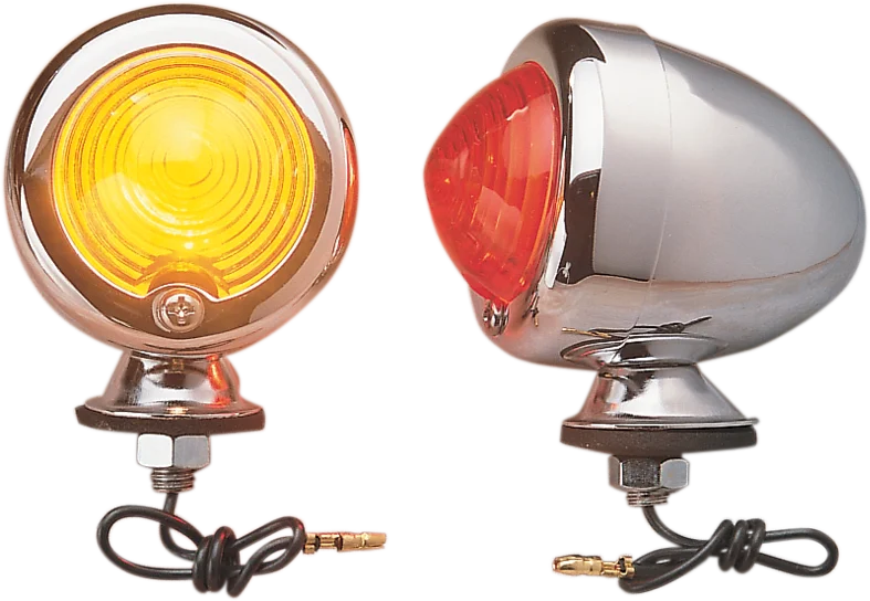 DragSpecialties Replacement Red Lens for Bullet Light 165074-HC3 - Main Product View