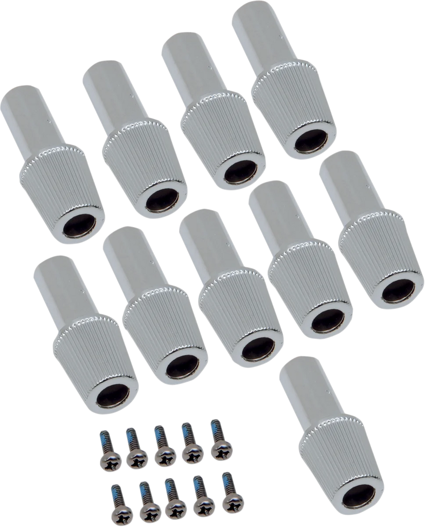 DragSpecialties Replacement Reset Knobs - 10 Pack 74239 - Main Product View