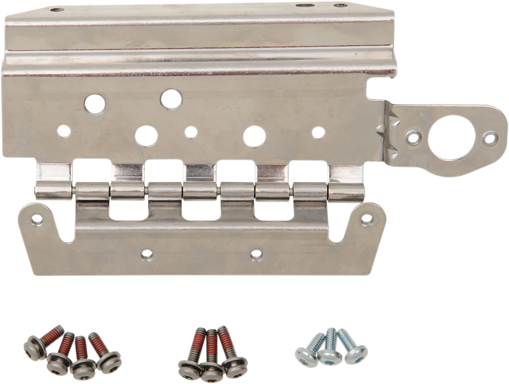 DragSpecialties Replacement Saddlebag Lid Hinge Kit - Left - FL '14-'23 S77-0150-AL - Side View