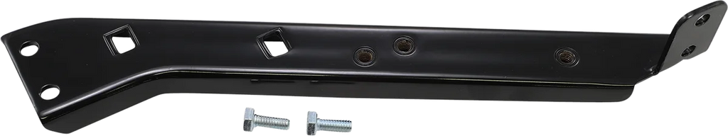 DragSpecialties Right Saddlebag Rail Support Bracket - Black S77-0135GBR - Main Product View