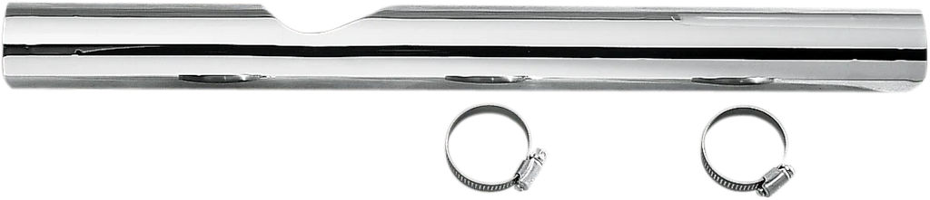 DragSpecialties Right-Side Chrome Heat Shield 72860 - Main Product View