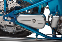 Load image into Gallery viewer, DragSpecialties Right Teardrop Toolbox - Chrome 19224 - Side View