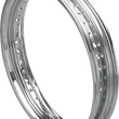 Load image into Gallery viewer, DragSpecialties Rim - Drop Center - Rolled Edge - 40 Hole - Silver - 19x2.5 43018-73-PW-LB1 - Main Product View